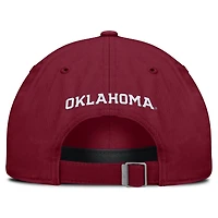 Casquette unisexe Jordan Brand Crimson Oklahoma Sooners 2026 Sideline Club ajustable