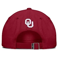 Unisex Jordan Brand Crimson Oklahoma Sooners Primetime Chant Club Adjustable Hat