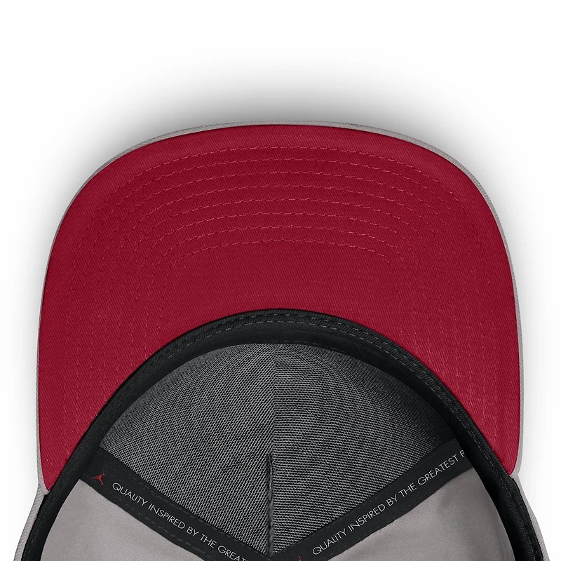 Unisex Jordan Brand Gray Oklahoma Sooners Primetime Rise Rope Adjustable Hat