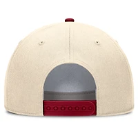 Unisex Jordan Brand Natural Oklahoma Sooners 2026 Primetime Natural 5-Panel Rope 2-Tone Rise Hat