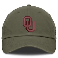 Unisex Jordan Brand  Olive Oklahoma Sooners Primetime Club Adjustable Hat