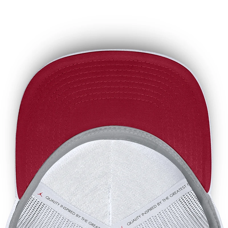 Unisex Jordan Brand  White Oklahoma Sooners Country Club Golfin' Rise Trucker Adjustable Hat