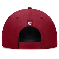 Unisex Nike Crimson Oklahoma Sooners 2026 Basketball Refresh 5-Panel Rope Rise Hat