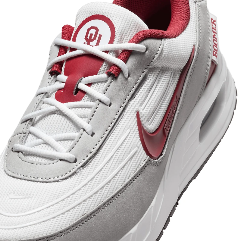 Baskets Nike Air Max Verse blanches unisexes des Sooners de l'Oklahoma