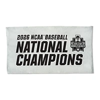 WinCraft Oklahoma Sooners 2026 NCAA Baseball Men's College World Series Champions Locker Room 22" x 42" Double-Sided On-Field Celebration Towel
