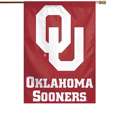 Bannière verticale simple face WinCraft Oklahoma Sooners 28" x 40"