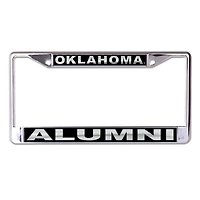 WinCraft Oklahoma Sooners - Cadre de plaque d'immatriculation en métal découpé au laser pour anciens élèves