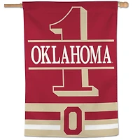 WinCraft Oklahoma Sooners Only1 28'' x 40'' Single-Sided Vertical Banner
