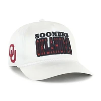 Casquette ajustable Outspoken Hitch blanche 1947 des Oklahoma Sooners pour femme