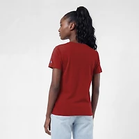 T-shirt de style vie Crimson Oklahoma Sooners pour femmes