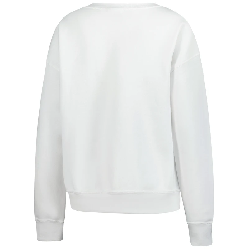 Sweat-shirt Powerblend blanc Champion des Oklahoma Sooners pour femmes