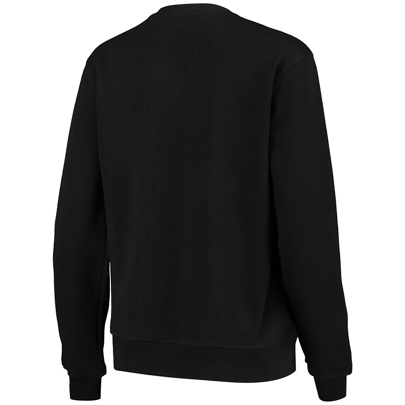 Women's Colosseum Black Oklahoma Sooners Campanile Pullover Sweatshirt