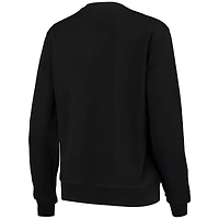Women's Colosseum Black Oklahoma Sooners Campanile Pullover Sweatshirt