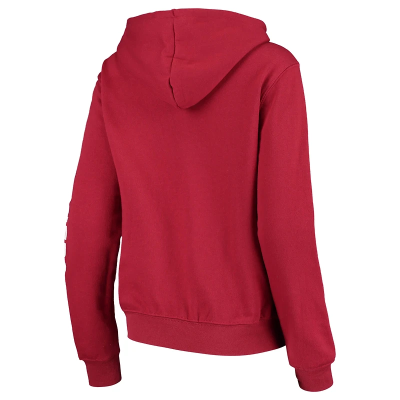 Sweat à capuche Colosseum Crimson Oklahoma Sooners pour femmes
