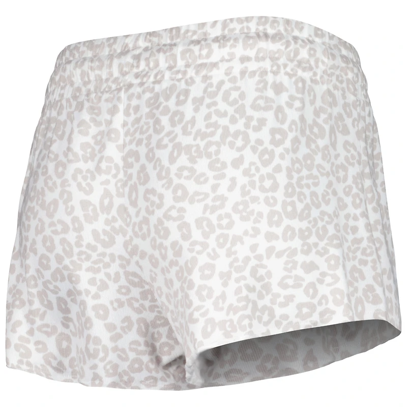 Ensemble de nuit pour femme Concepts Sport Cream Oklahoma Sooners Montana avec haut et short