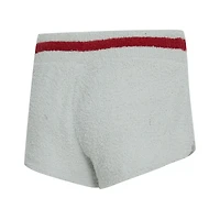 Women's Concepts Sport Gray/Crimson Oklahoma Sooners Whitley Long Sleeve Hoodie Top & Shorts Set