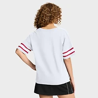 Women's Fanatics White Oklahoma Sooners Hometown Premium Script T-Shirt