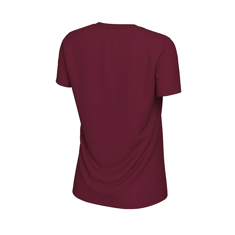 Women's Jordan Brand Crimson Oklahoma Sooners Game Of The Century 50th Anniversary Disco T-Shirt