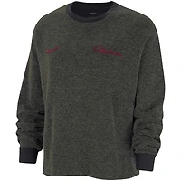Sweat-shirt Nike Oklahoma Sooners Yoga Script pour femme, noir