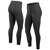 Leggings 7/8 Nike Zenvy taille haute Dri-FIT noirs Oklahoma Sooners pour femmes