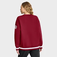 Women's Nike Crimson Oklahoma Sooners Oversized Legacy Phoenix Sweatshirt