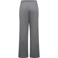 Pantalon de survêtement en polaire coupe décontractée Pro Standard Heather Charcoal pour femmes Oklahoma Sooners ton sur neutre
