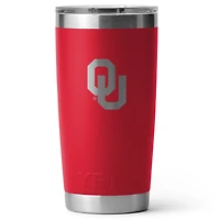 YETI Oklahoma Sooners 20oz. Rambler Tumbler with Magslider Lid