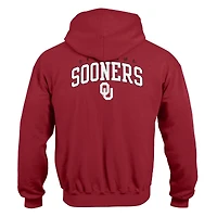 Champion de la jeunesse Crimson Oklahoma Sooners Powerblend Sweat à capuche deux coups