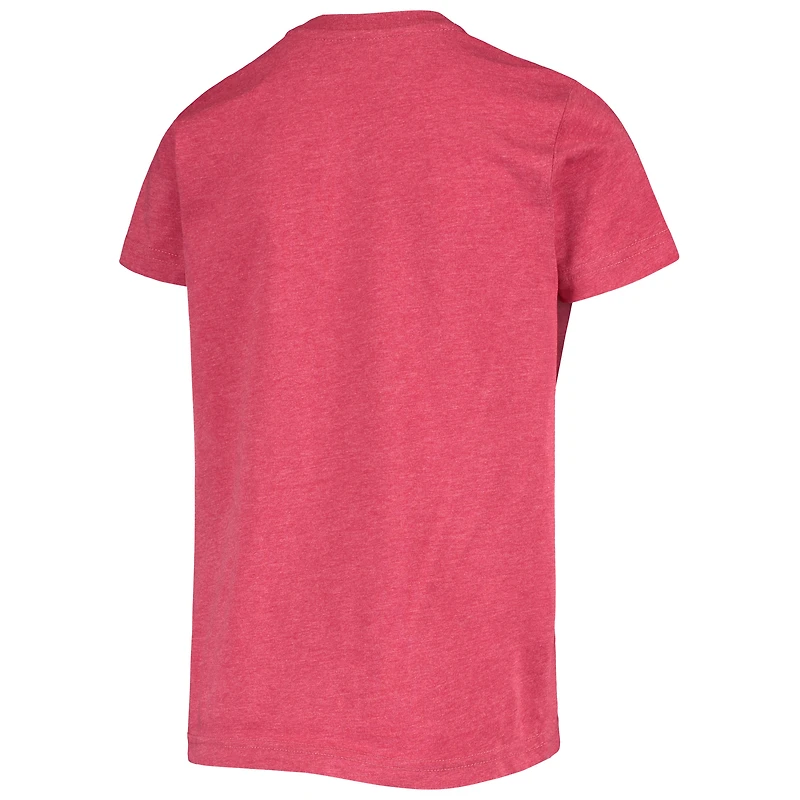 Youth Colosseum Crimson Oklahoma Sooners Core Sunrise Playbook T-Shirt