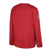 Youth Colosseum Heather Crimson Oklahoma Sooners OHT Military Appreciation Oorah Long Sleeve T-Shirt