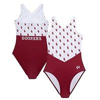 Justaucorps réplique Elite Crimson Oklahoma Sooners pour jeunes