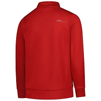 Youth Garb Crimson Oklahoma Sooners Sterling Long Sleeve Quarter-Zip Performance Top