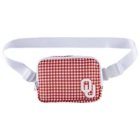ZooZatz Oklahoma Sooners Sac banane à carreaux vichy