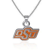 Dayna Designs Oklahoma State Cowboys Enamel Small Pendant Necklace