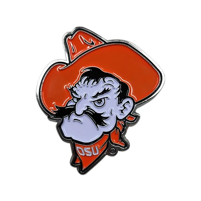 Logo Brands  Oklahoma State Cowboys Embossed Color Auto Emblem