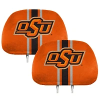 Logo Brands Oklahoma State Cowboys Printed Two-Pack Headrest Covers