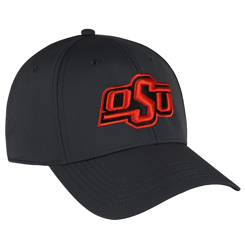 Casquette ajustable Stratus AeroSphere pour homme Ahead Graphite Oklahoma State Cowboys
