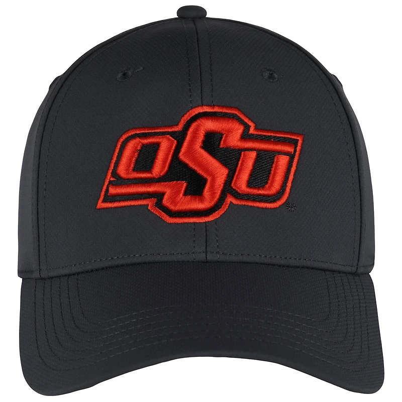 Casquette ajustable Stratus AeroSphere pour homme Ahead Graphite Oklahoma State Cowboys