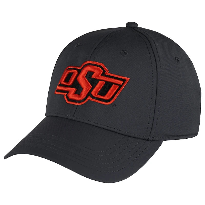 Casquette ajustable Stratus AeroSphere pour homme Ahead Graphite Oklahoma State Cowboys