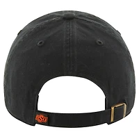 Casquette ajustable noire « Clean Up » pour homme, modèle 1947, des Cowboys de l'Oklahoma State