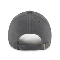 Men's '47 Charcoal Oklahoma State Cowboys Clean Up Adjustable Hat