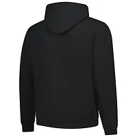 Sweat à capuche en polaire noir pour homme Oklahoma State Cowboys