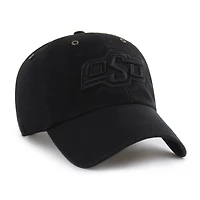 Men's Carhartt x '47 Black Oklahoma State Cowboys Clean Up Adjustable Hat