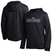Men's Champion  Black Oklahoma State Cowboys Gradient All-Star Long Sleeve Hooded T-Shirt