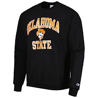 Sweat à capuche Champion Oklahoma State Cowboys High Motor pour homme, noir