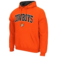Sweat à capuche Colosseum Orange Oklahoma State Cowboys Arch & Logo 3.0 pour homme