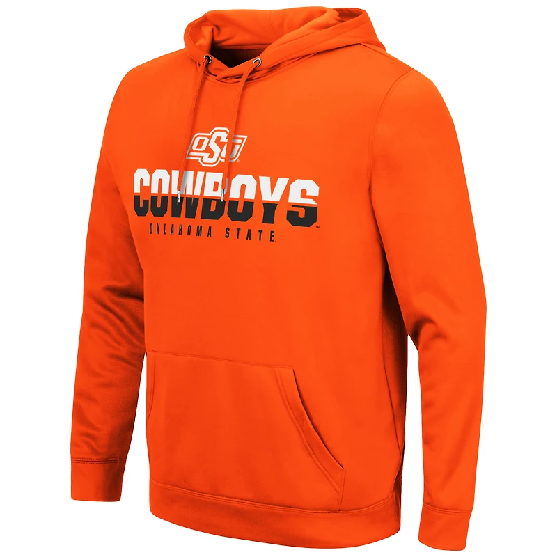 Men's Colosseum Orange Oklahoma State Cowboys Lantern Pullover Hoodie