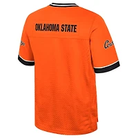 Men's Colosseum  Orange Oklahoma State Cowboys Nothing But The Hits Football Jersey
