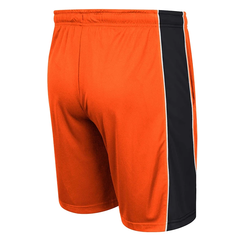 Men's Colosseum Orange Oklahoma State Cowboys Panel Shorts