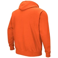 Men's Colosseum Orange Oklahoma State Cowboys Sunrise Pullover Hoodie